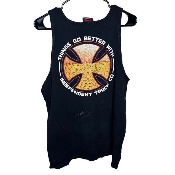 Y2K Independent Truck Co Tank Shirt Large - Picture 1 of 8